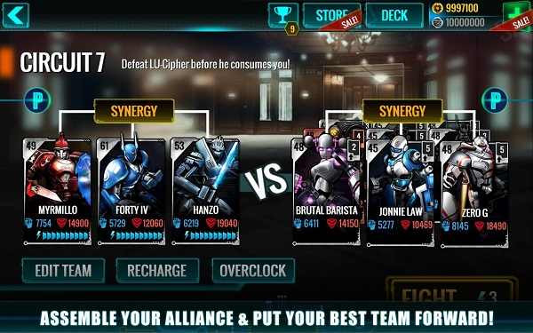 终极机器人格斗最新内购