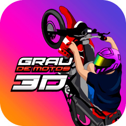 3D炫酷摩托车