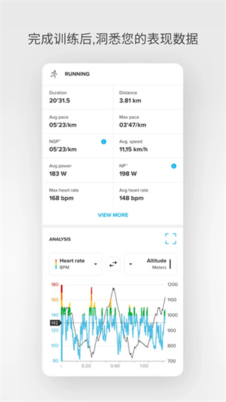 Suunto ZH app